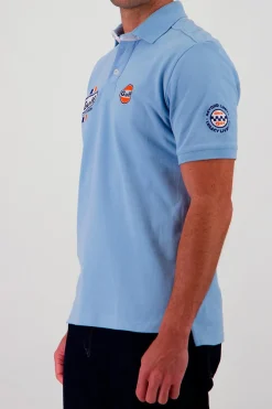 Tee Shirt Homme Gulf Polo Gulf Pom01-125 Light Blue
