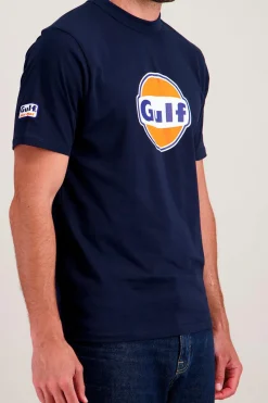 Tee Shirt Homme Gulf Tee Shirt Gulf Tsm05-100 Navy