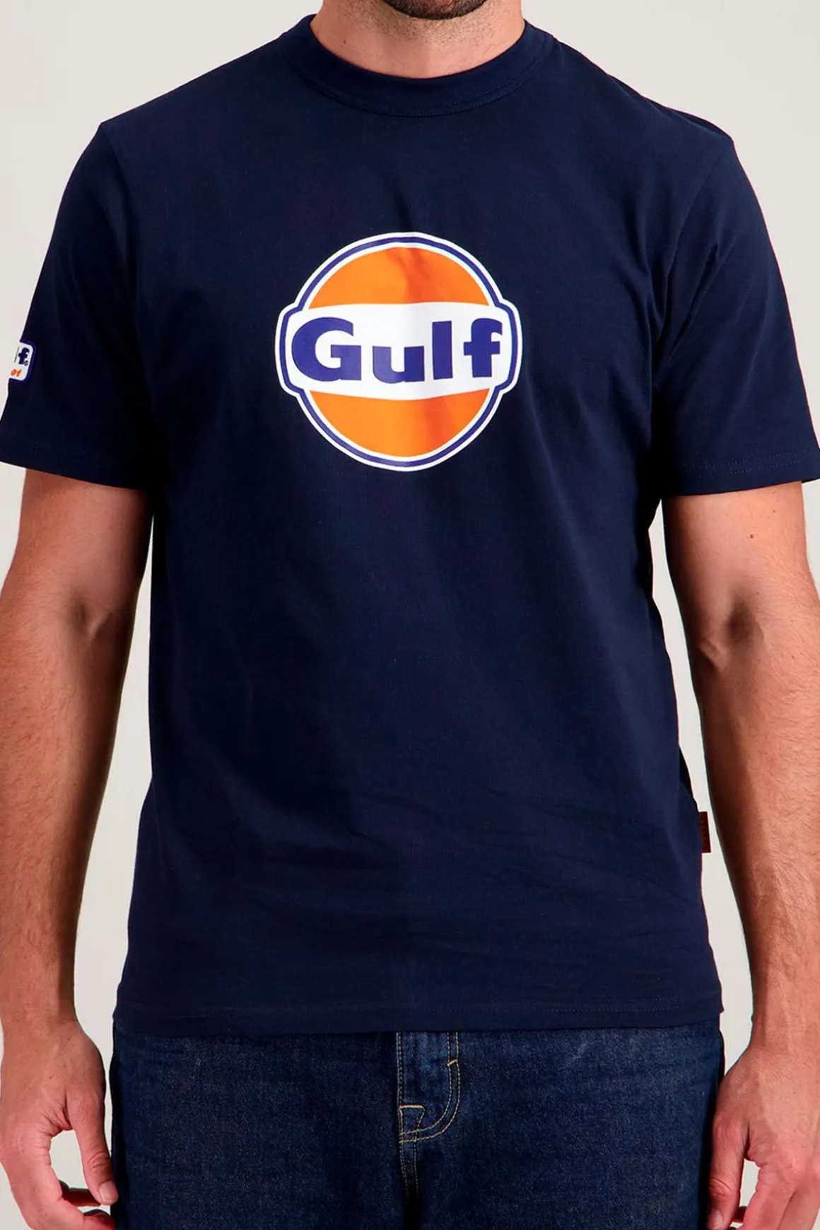 Tee Shirt Homme Gulf Tee Shirt Gulf Tsm05-100 Navy