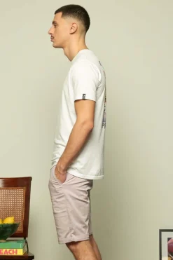 Tee Shirt Homme Hero Seven Monte Carlo White
