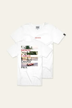 Tee Shirt Homme Hero Seven Monte Carlo White