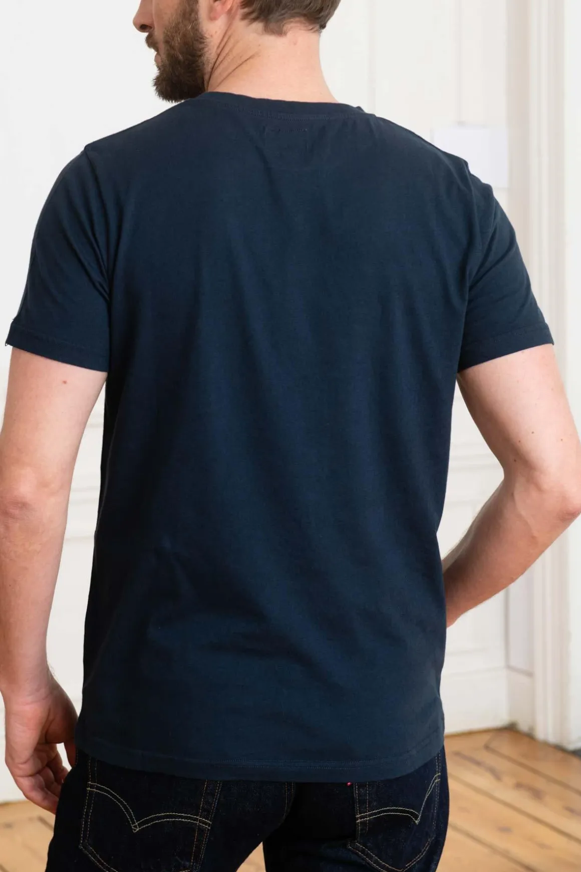 Tee Shirt Homme Hero Seven Monaco Navy