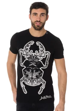 Tee Shirt Homme Horspist Beetle M500 Black