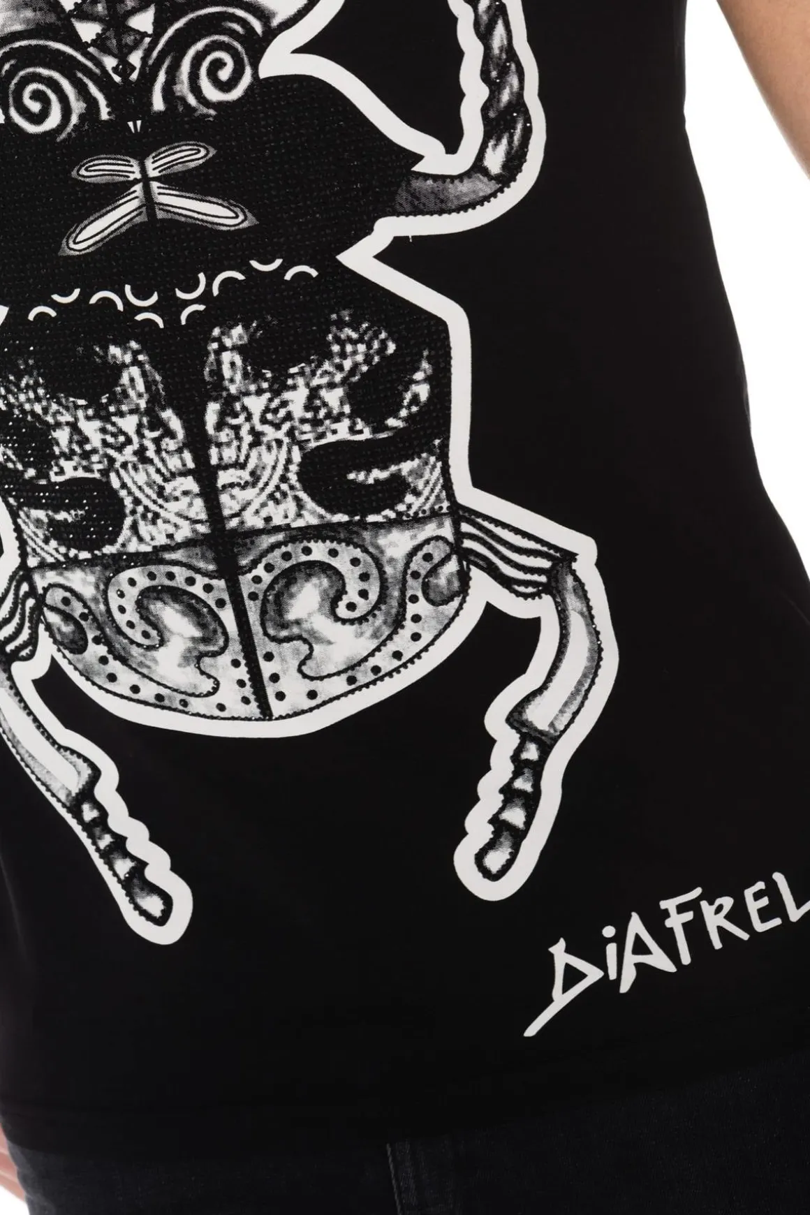 Tee Shirt Homme Horspist Beetle M500 Black