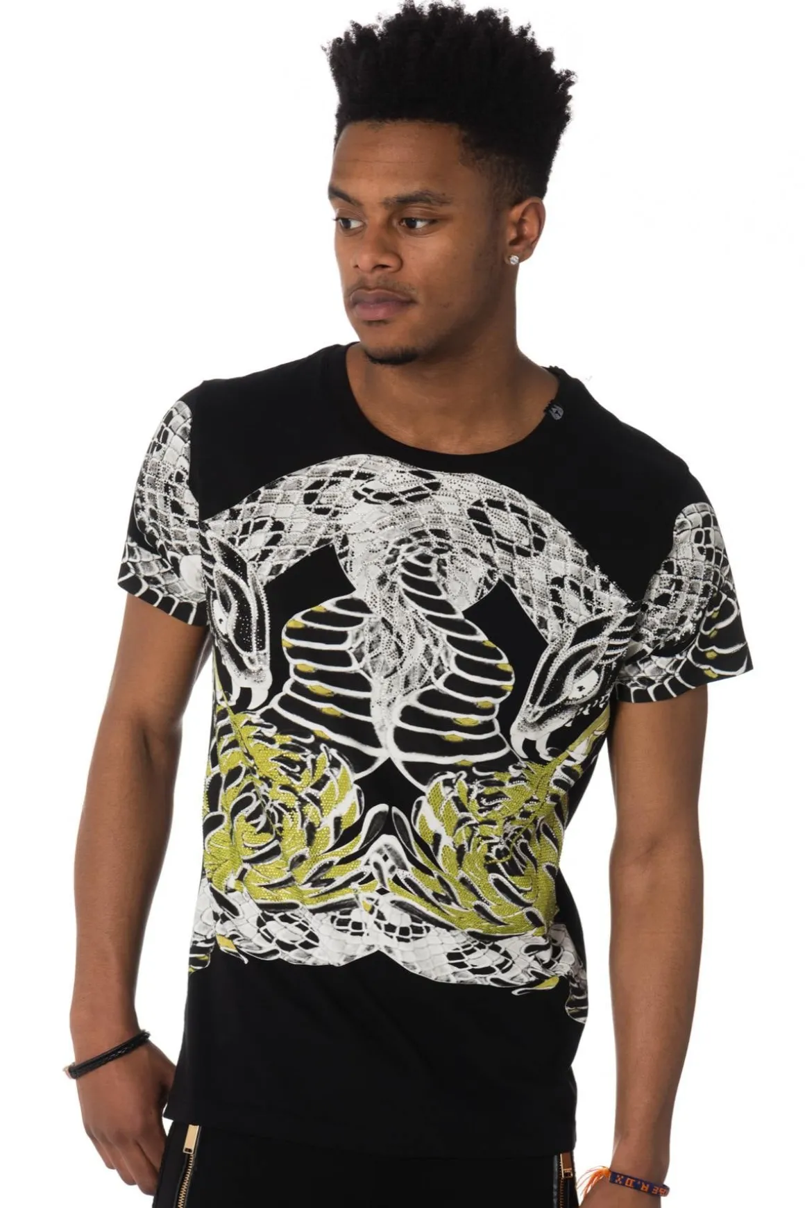 Tee Shirt Homme Horspist Dess M520 Black