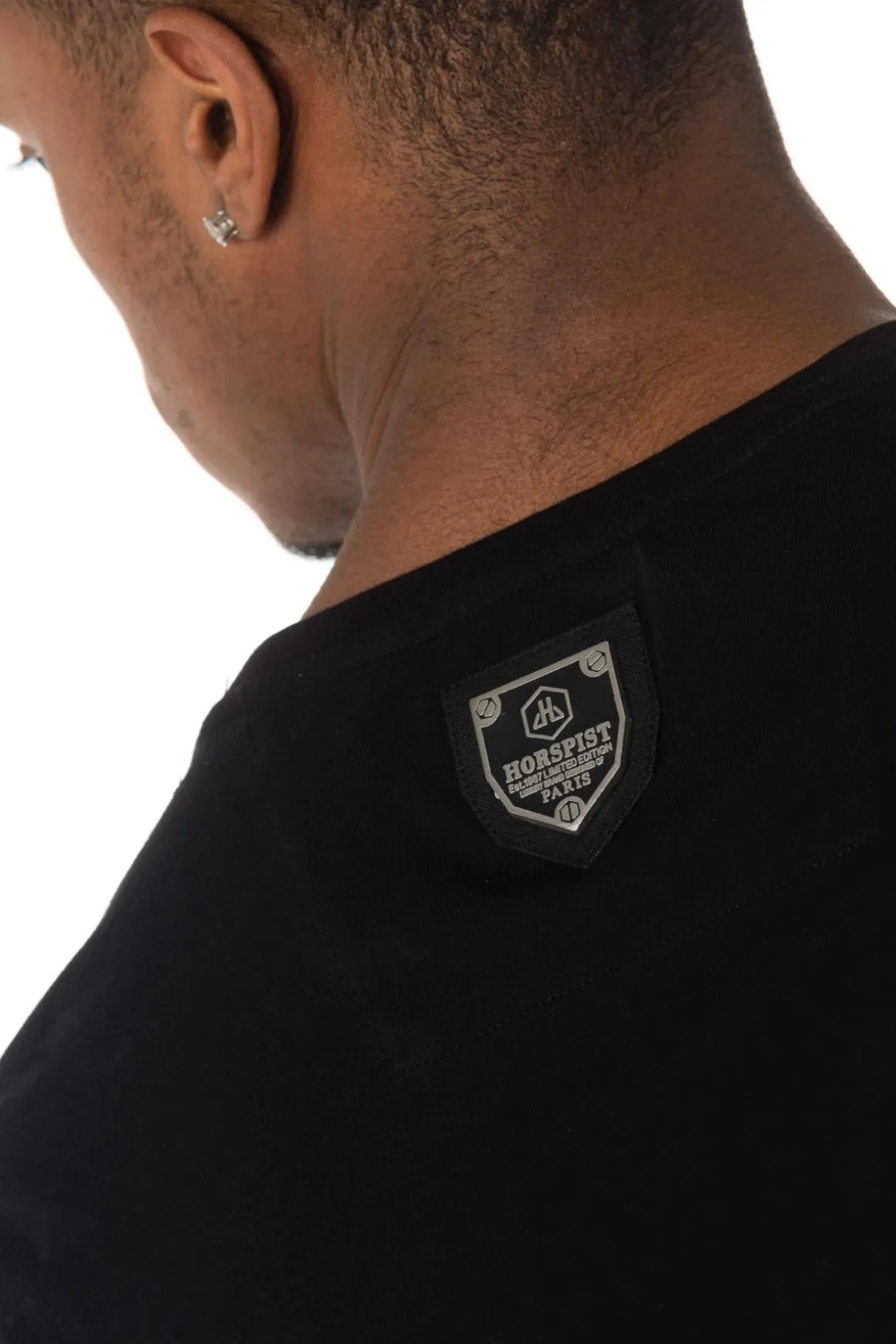 Tee Shirt Homme Horspist Dess M520 Black
