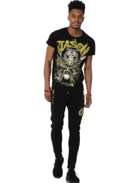Tee Shirt Homme Horspist Jason Ts Black