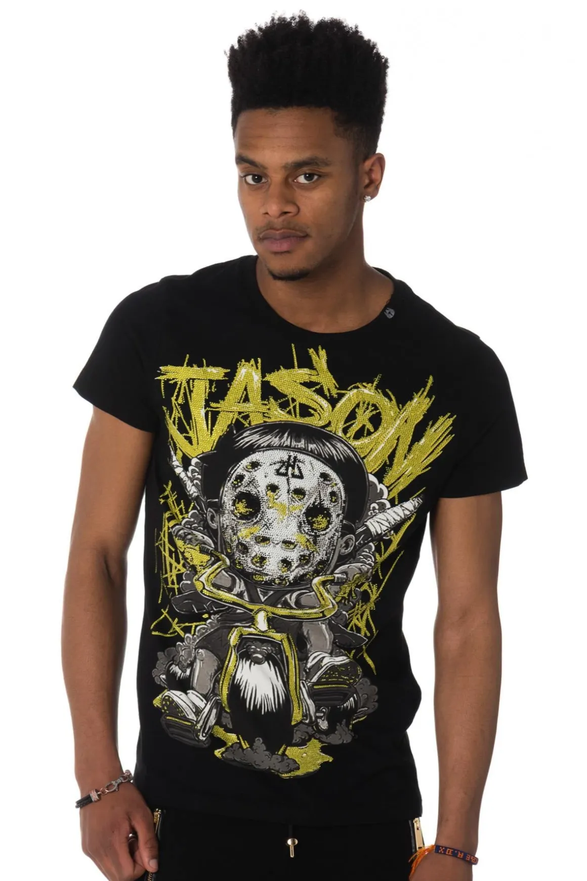Tee Shirt Homme Horspist Jason Ts Black