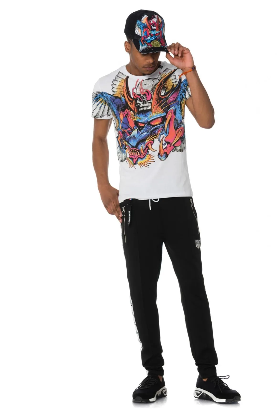 Tee Shirt Homme Horspist Jeckyll M520 White