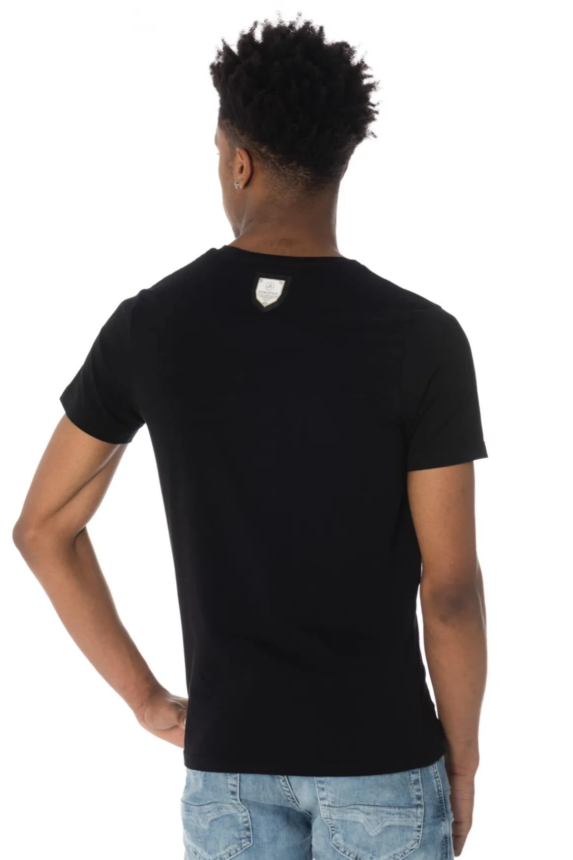 Tee Shirt Homme Horspist Kick M500 Black