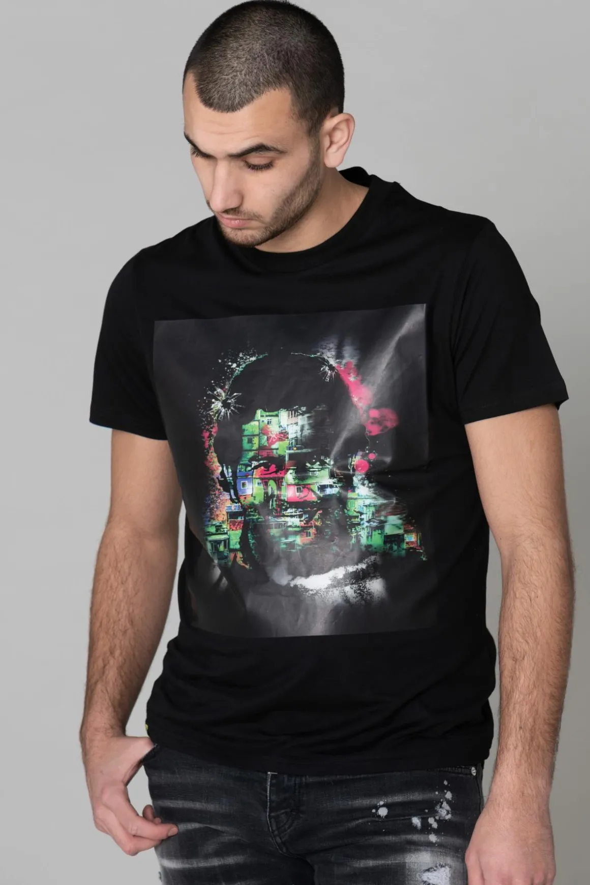 Tee Shirt Homme Horspist Pablo Black