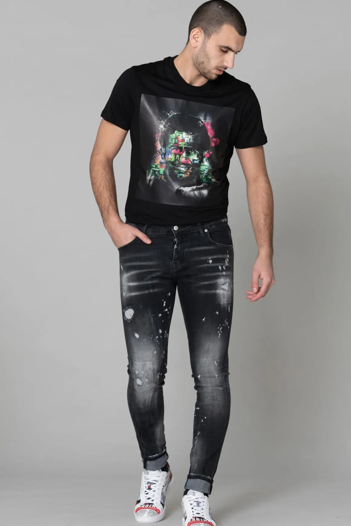 Tee Shirt Homme Horspist Pablo Black
