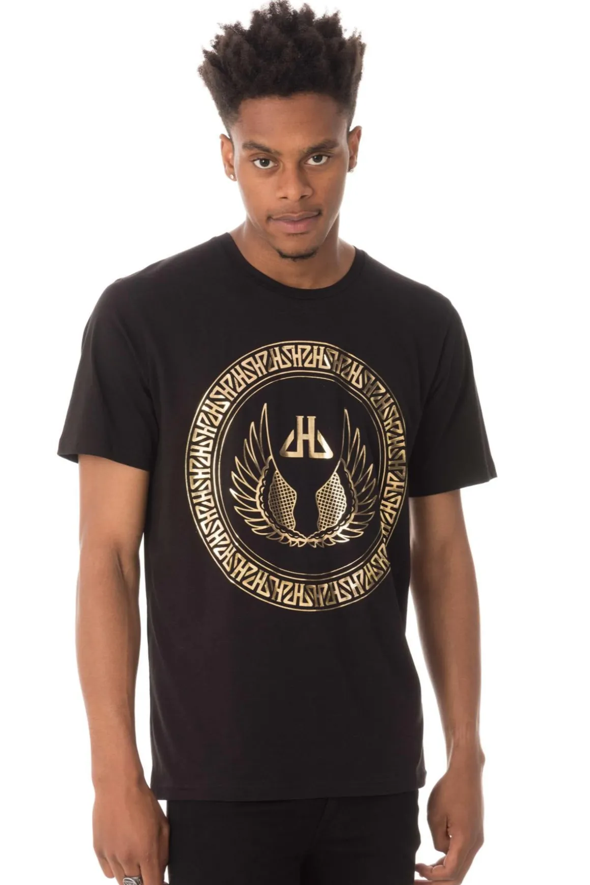 Tee Shirt Homme Horspist Paul Booster Black/Gold