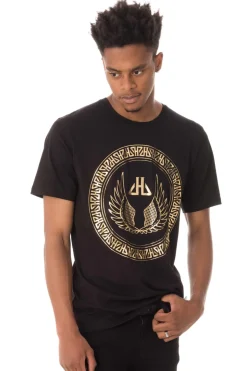Tee Shirt Homme Horspist Paul Booster Black/Gold