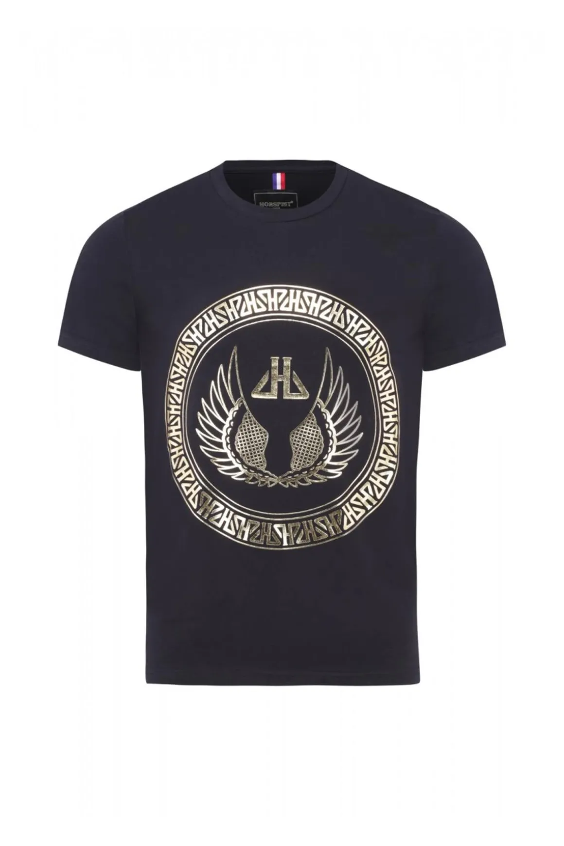 Tee Shirt Homme Horspist Paul Booster Black/Gold
