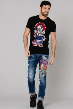 Tee Shirt Homme Horspist Tshirt Chuck Black