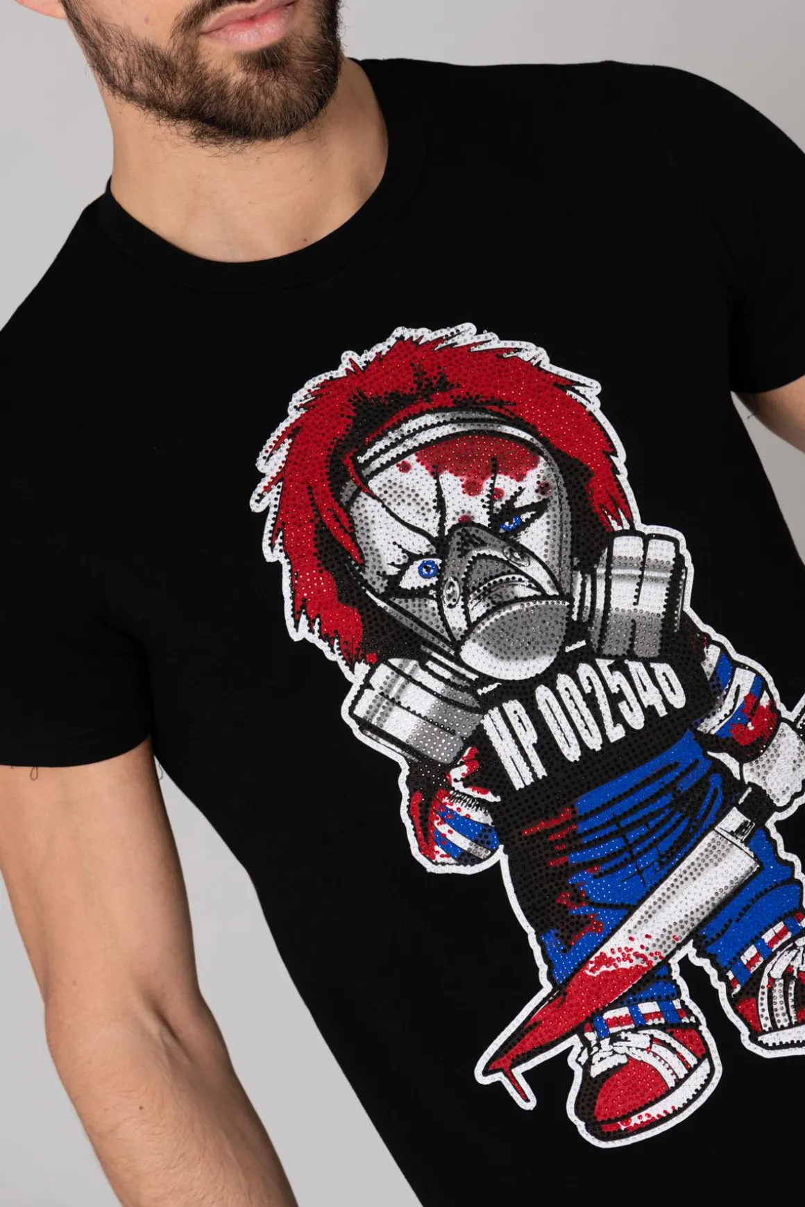 Tee Shirt Homme Horspist Tshirt Chuck Black