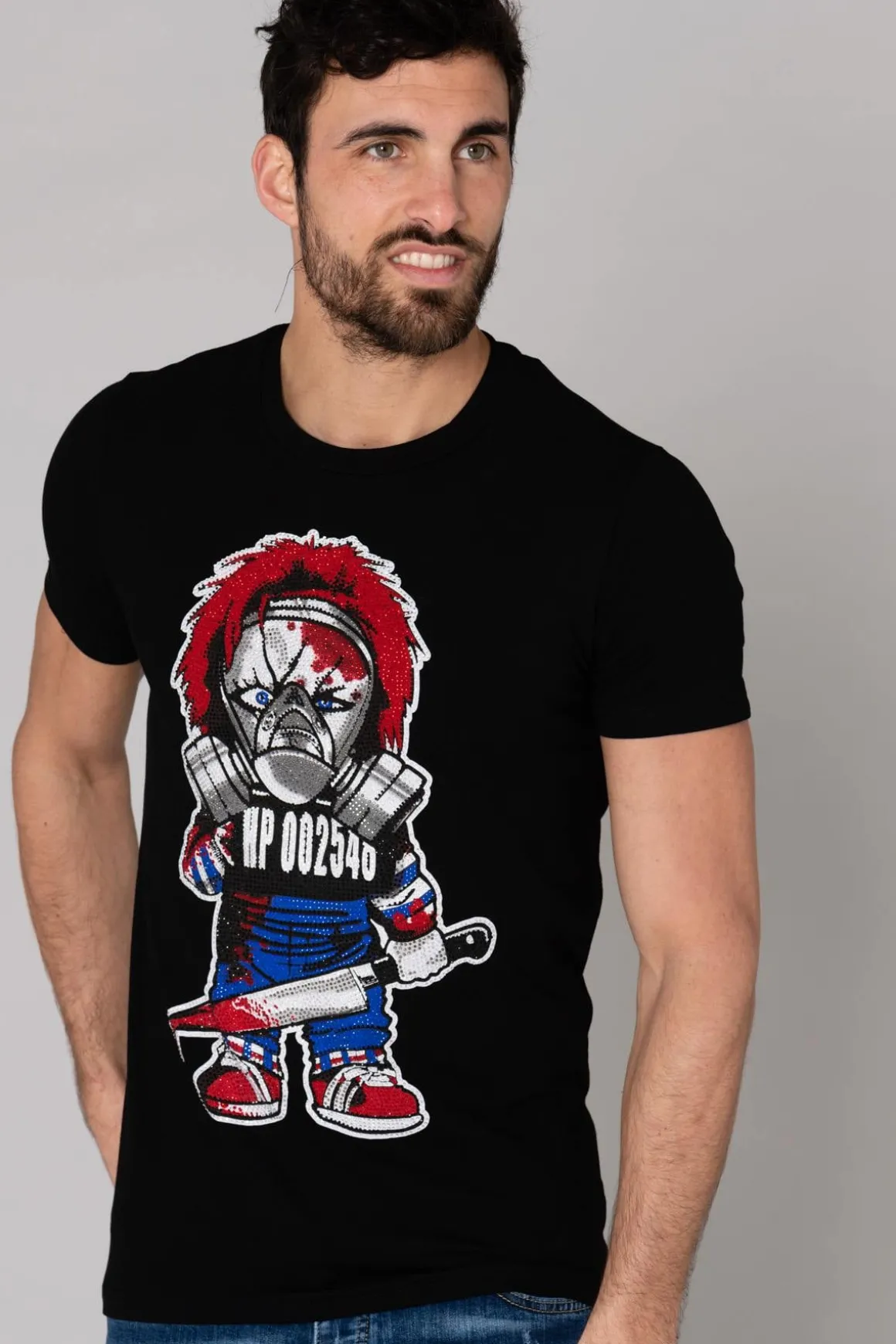 Tee Shirt Homme Horspist Tshirt Chuck Black
