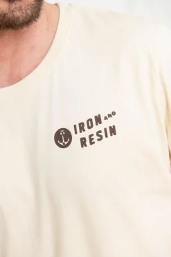 Tee Shirt Homme Iron & Resin The Horse You Rode Tee Natural