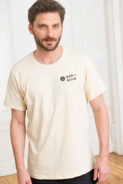 Tee Shirt Homme Iron & Resin The Horse You Rode Tee Natural