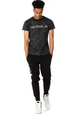 Tee Shirt Homme Paris Saint Germain T-Shirt D Nahil Noir Neymar