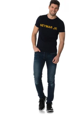 Tee Shirt Homme Paris Saint Germain T-Shirt D Nahil Bleu Neymar