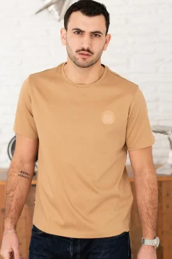 Tee Shirt Homme Patrouille De France Terra Mercerise Dark Beige
