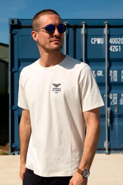 Tee Shirt Homme Patrouille De France Wing Olyh Optic White