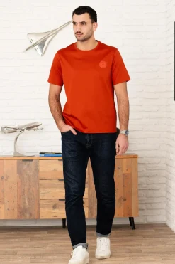 Tee Shirt Homme Patrouille De France Terra Mercerise Rust