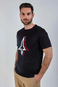Tee Shirt Homme Patrouille De France Flight Olyh Black
