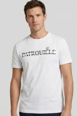 Tee Shirt Homme Patrouille De France Patrouille Saphir Optique White