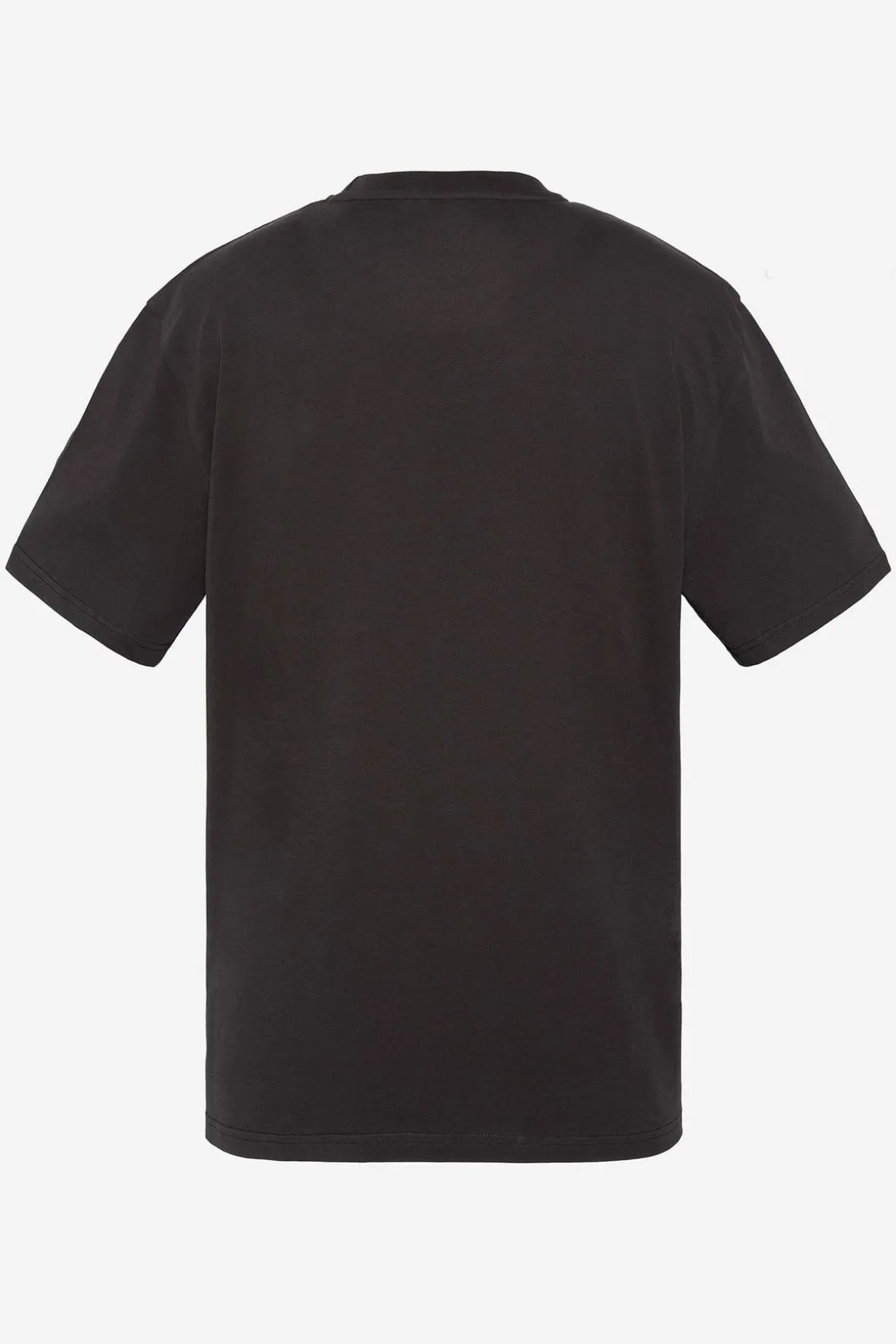 Tee Shirt Homme Schott Tsbase01 Washed Black / Off White