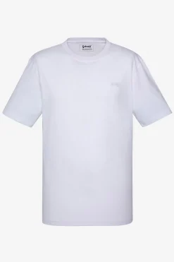 Tee Shirt Homme Schott Tsbase01 White / White