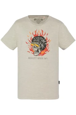 Tee Shirt Homme Schott Tselis Ciment