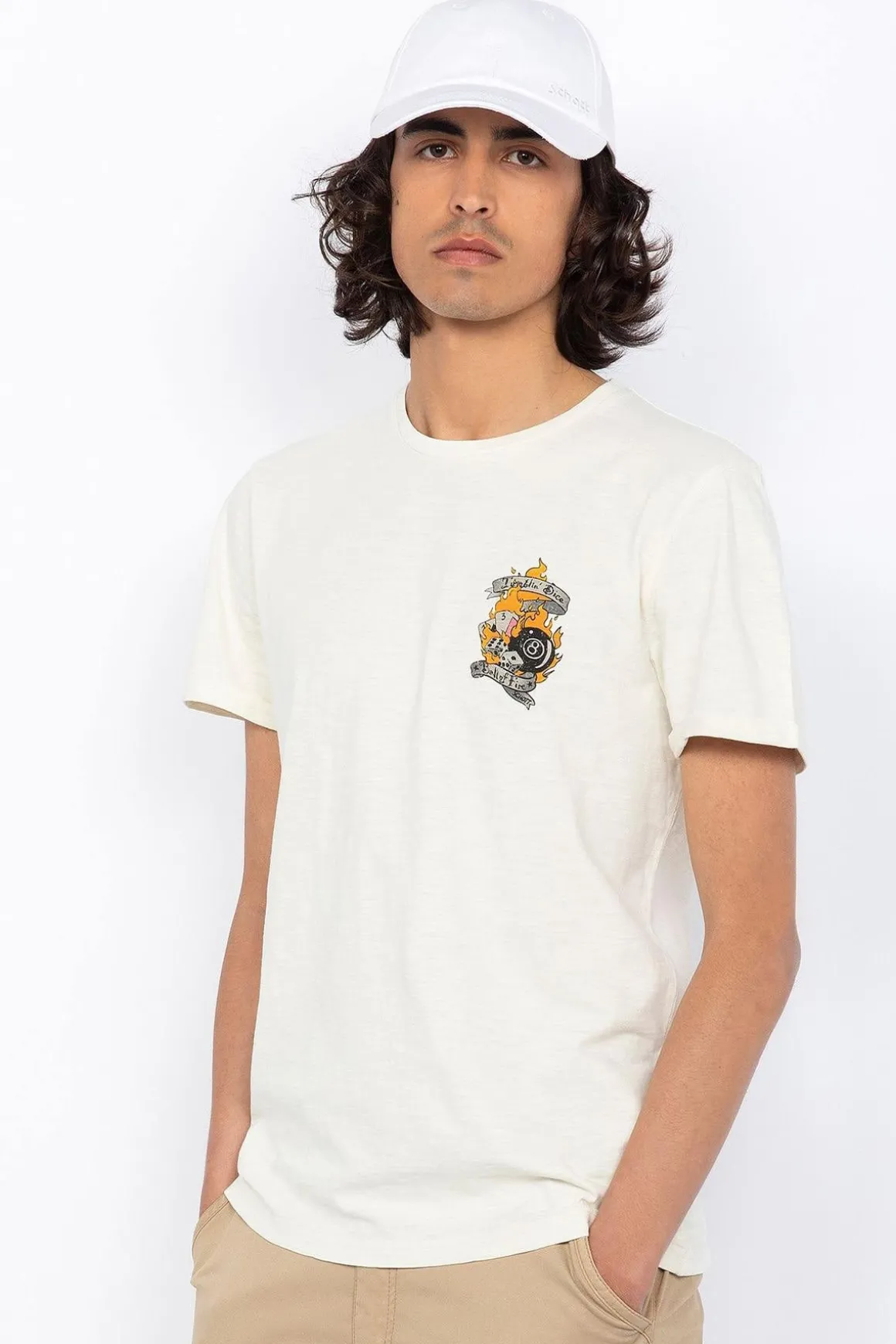 Tee Shirt Homme Schott Tsgriffin Off White