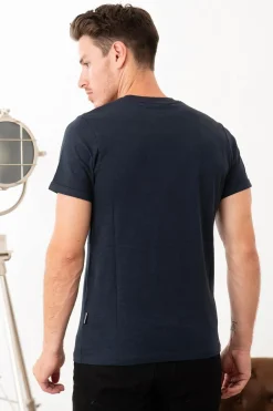 Tee Shirt Homme Schott Tskea1 Navy