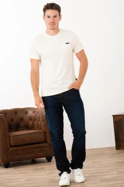 Tee Shirt Homme Schott Tskea1 Off White