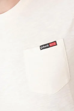 Tee Shirt Homme Schott Tskea1 Off White