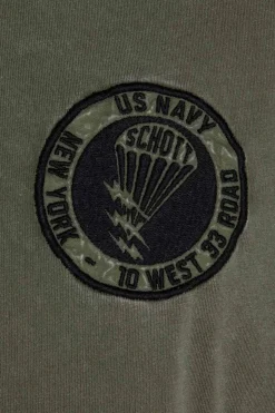 Tee Shirt Homme Schott Tstanner Kaki