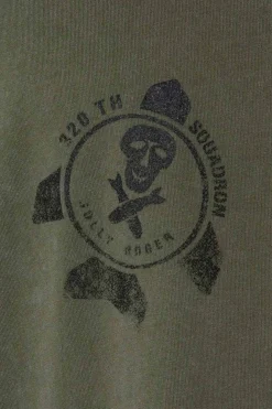 Tee Shirt Homme Schott Tstanner Kaki