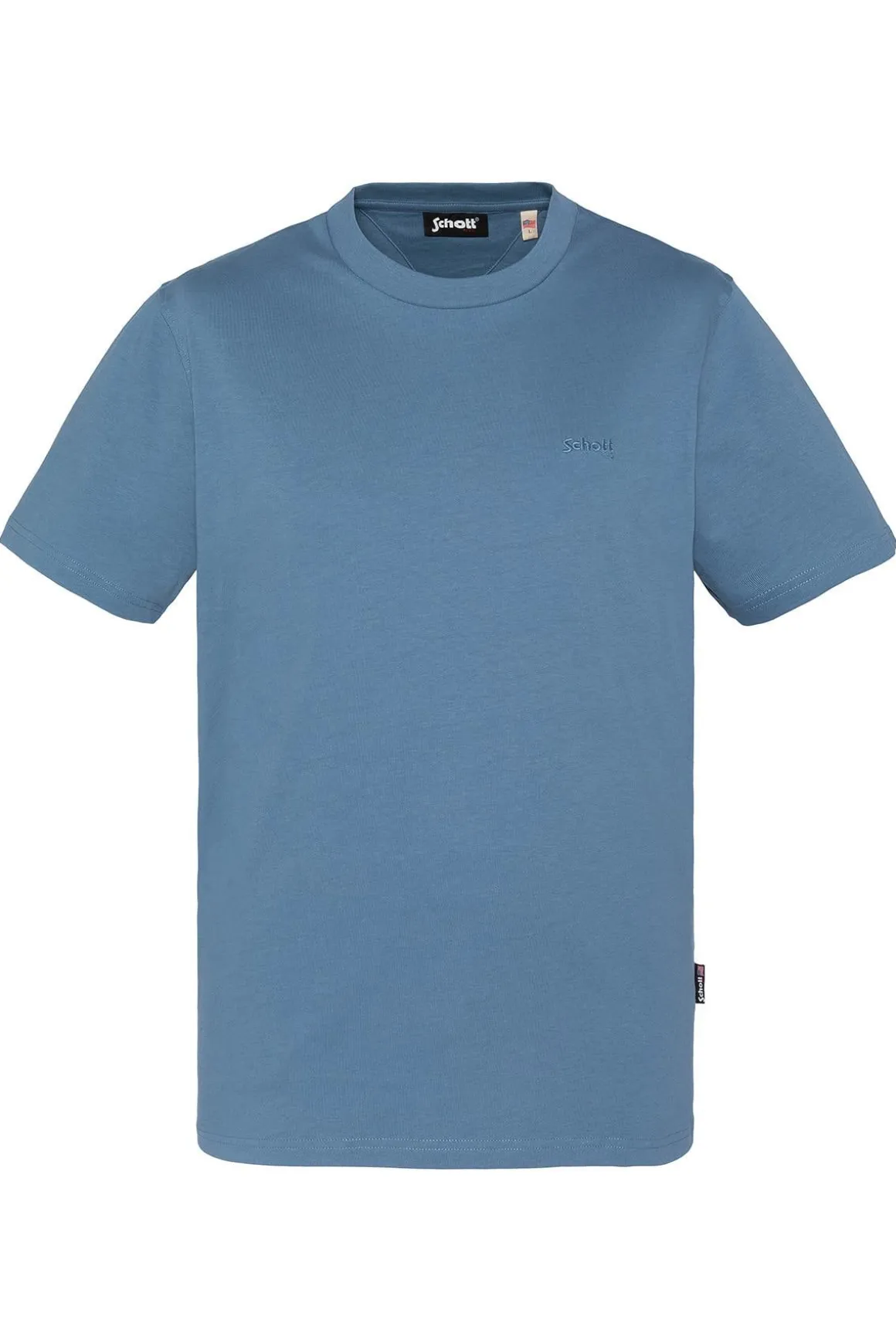 Tee Shirt Homme Schott Tstuarts Steel Blue