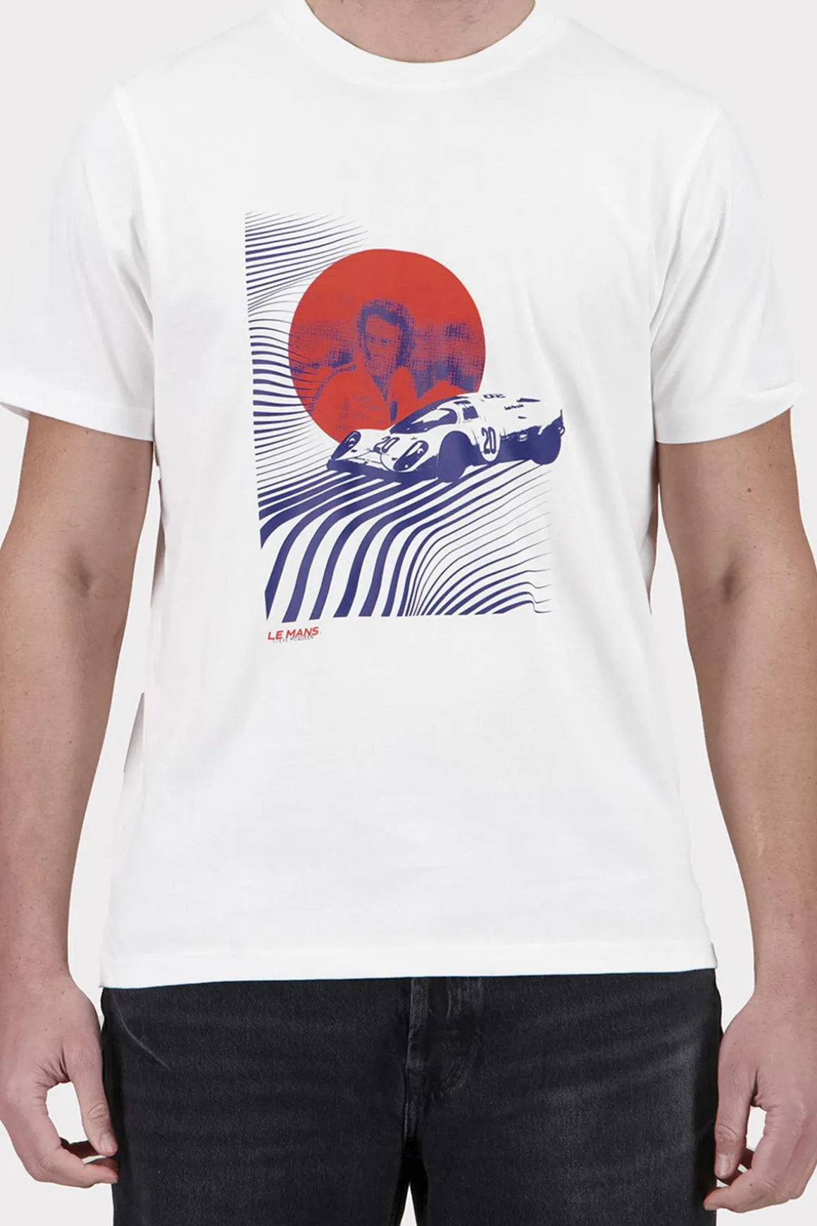 Tee Shirt Homme Steve Mcqueen Tee Shirt Tsm10-000 Off White