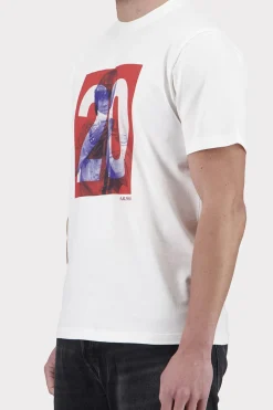 Tee Shirt Homme Steve Mcqueen Tee Shirt Tsm09-000 Off White