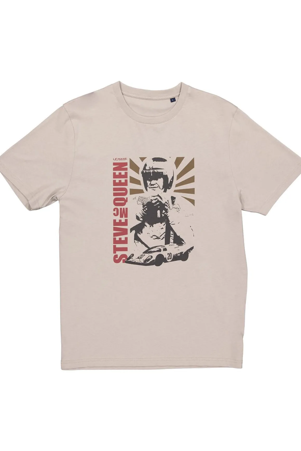Tee Shirt Homme Steve Mcqueen Tee Shirt Tsm03-103 Clay