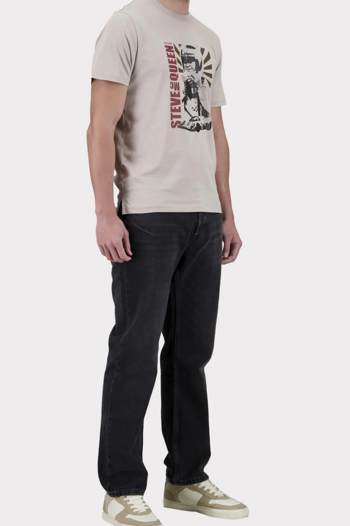 Tee Shirt Homme Steve Mcqueen Tee Shirt Tsm03-103 Clay