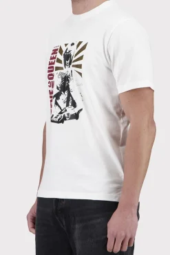 Tee Shirt Homme Steve Mcqueen Tee Shirt Tsm03-000 Off White