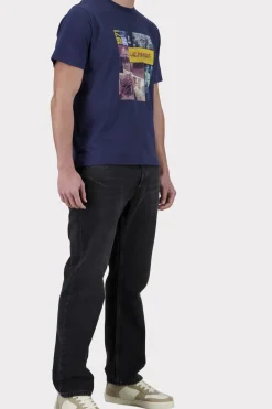 Tee Shirt Homme Steve Mcqueen Tee Shirt Tsm11-100 Navy