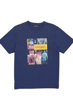 Tee Shirt Homme Steve Mcqueen Tee Shirt Tsm11-100 Navy