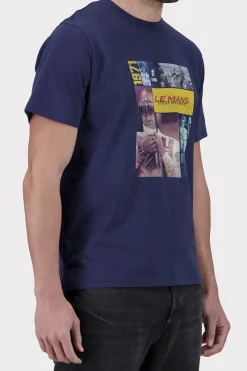 Tee Shirt Homme Steve Mcqueen Tee Shirt Tsm11-100 Navy
