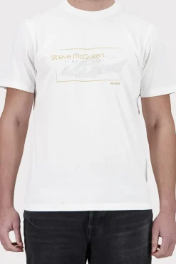 Tee Shirt Homme Steve Mcqueen Tee Shirt Tsm02-000 Off White